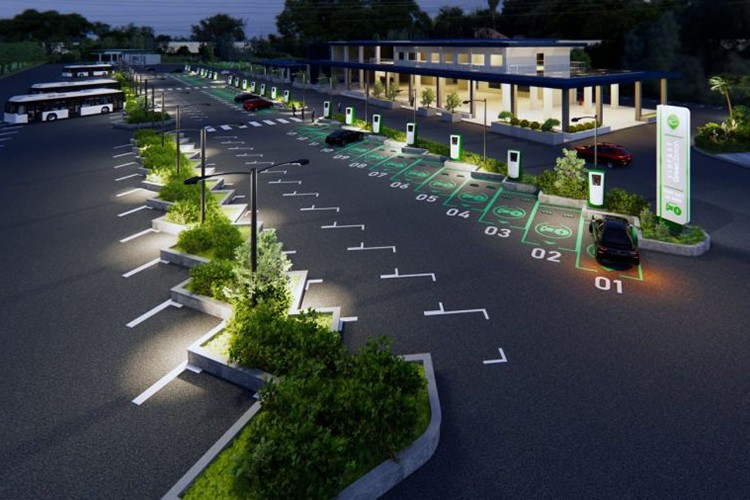 Hà Nội xuất hiện chỗ đỗ ôtô điện