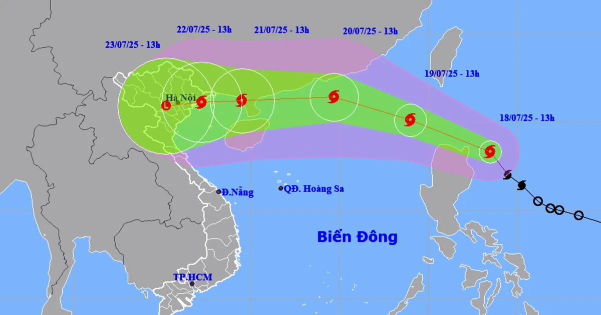 Đường đi, tác động của bão Wipha có hình dáng bão Yagi
