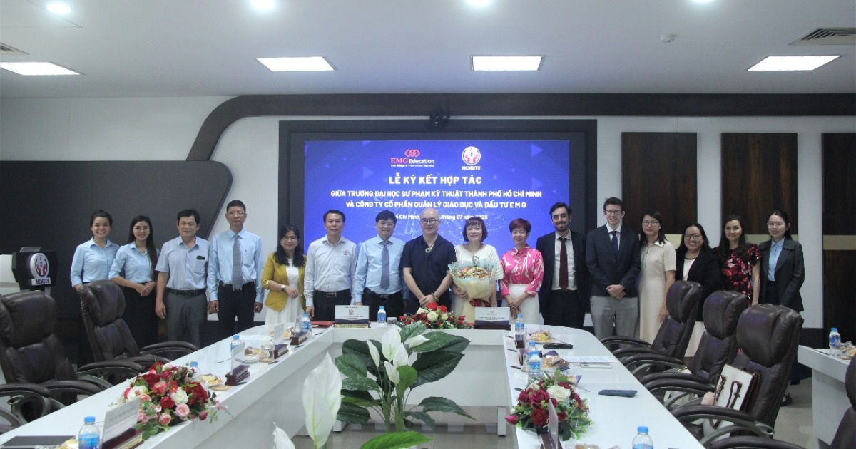 Trường ĐH Sư phạm Kỹ thuật TPHCM hợp tác EMG tổ chức thi chứng chỉ PEIC cho sinh viên