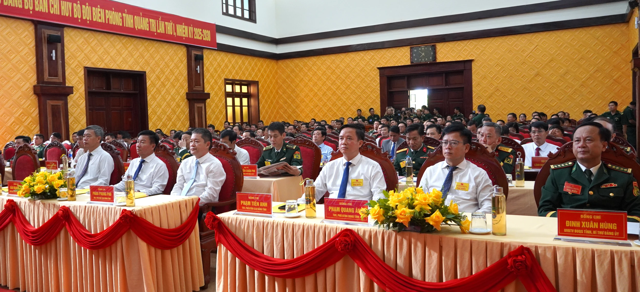 Đại hội Đảng bộ Ban Chỉ huy Bộ đội Biên phòng tỉnh lần thứ I