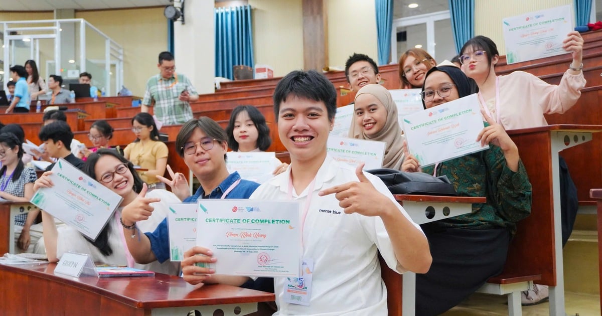Sinh viên 24 trường ĐH của 8 quốc gia đến Việt Nam tham gia trại hè