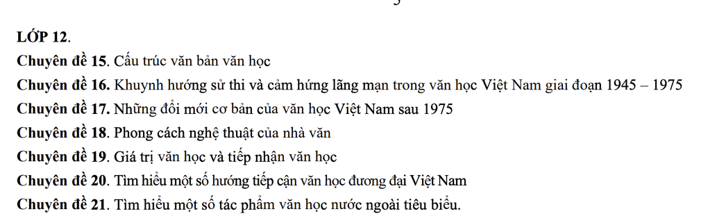 Học sinh trường chuyên trên toàn quốc sẽ học chương trình riêng - 2