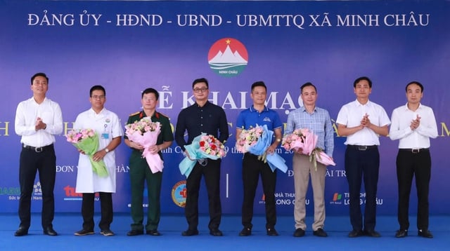 Xã Minh Châu khám sức khỏe miễn phí cho toàn dân đầu tiên tại Việt Nam - Ảnh 1.