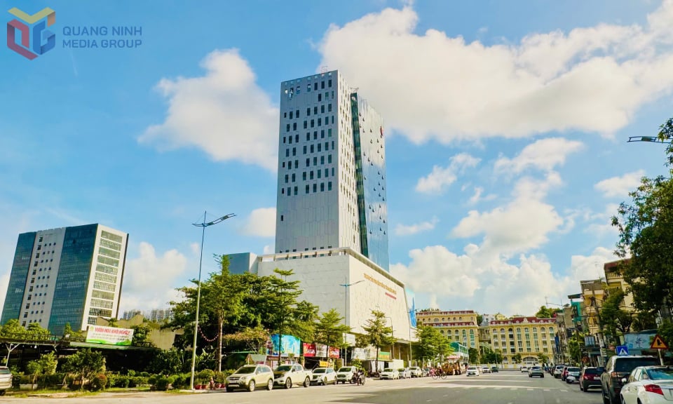 Trụ sở Trung tâm Truyền thông tỉnh - Công trình chào mừng kỷ niệm 80 năm Ngày Quốc khánh nước Cộng hoà XHCN Việt Nam 2/9 (1945-2025). Ảnh: Mạnh Trường