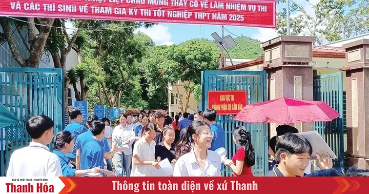 99.49% នៃបេក្ខជន Thanh Hoa ប្រឡងសញ្ញាបត្រមធ្យមសិក្សាទុតិយភូមិឆ្នាំ 2025