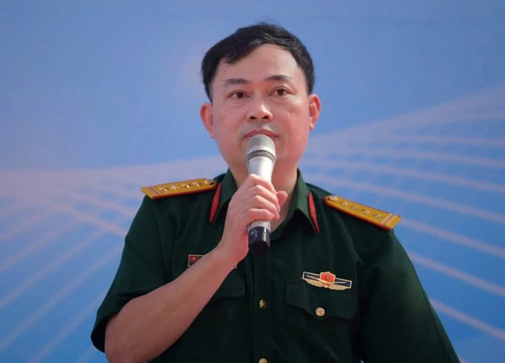 Полковник До Тхань Там, секретарь Совета по набору на военную службу Министерства национальной обороны. (Фото: Нам Тран)