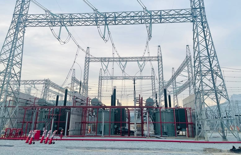 Dự ánTrạm biến áp 500 kV Vĩnh Yên đủ điều kiện sẵn sàng đóng điện- Ảnh 1.