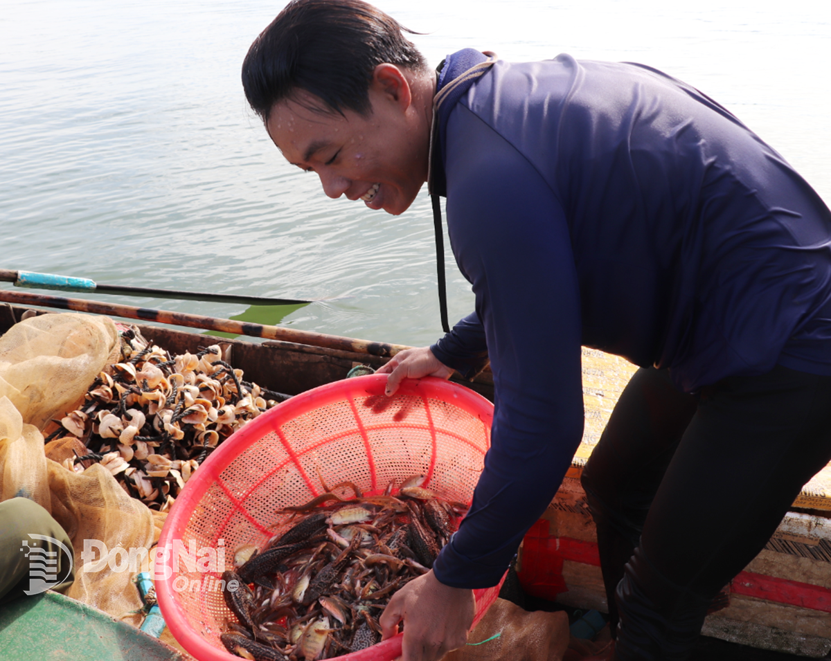 4. Despite the hardship, many fishermen still stick with and choose fishing because this profession has helped them have stable jobs. Photo: An Nhon   