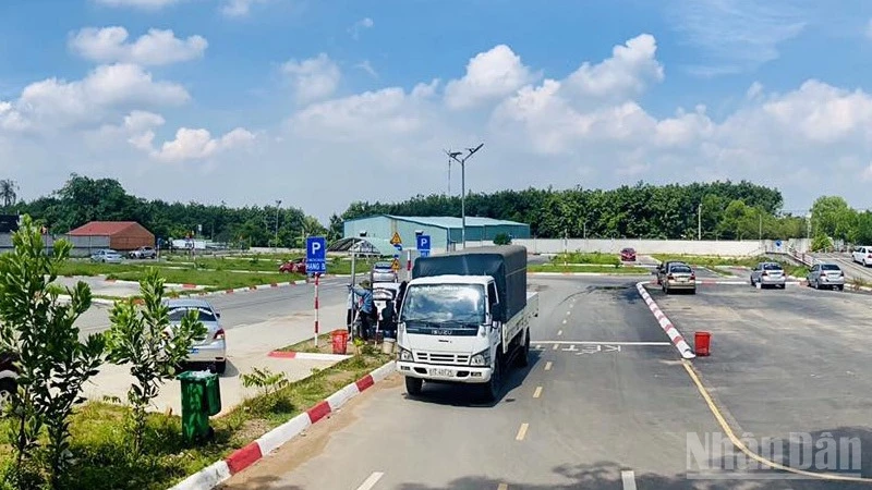 Hình ảnh tại 1 trung tâm đào tạo lái xe.