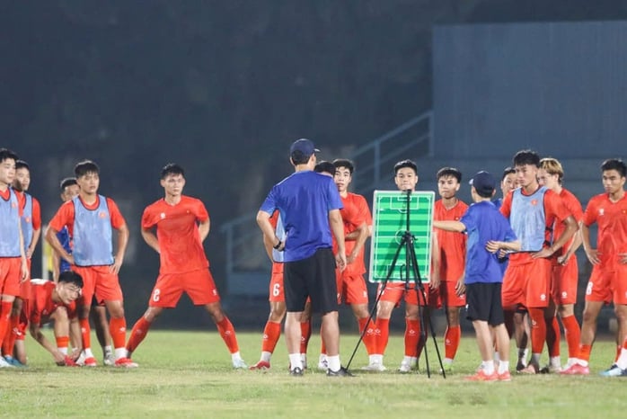 Giải U23 Đông Nam Á 2025: U23 Việt Nam hướng tới chiến thắng trước Lào- Ảnh 1.