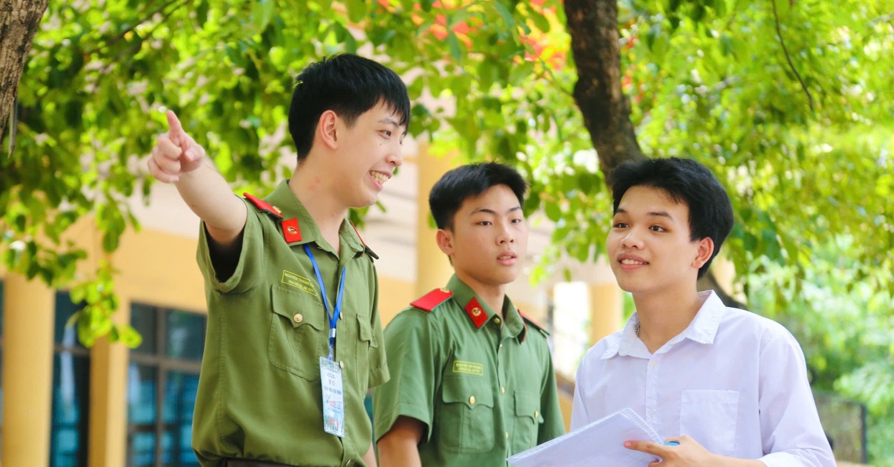 Loạt trường công an công bố điểm thi đánh giá năng lực