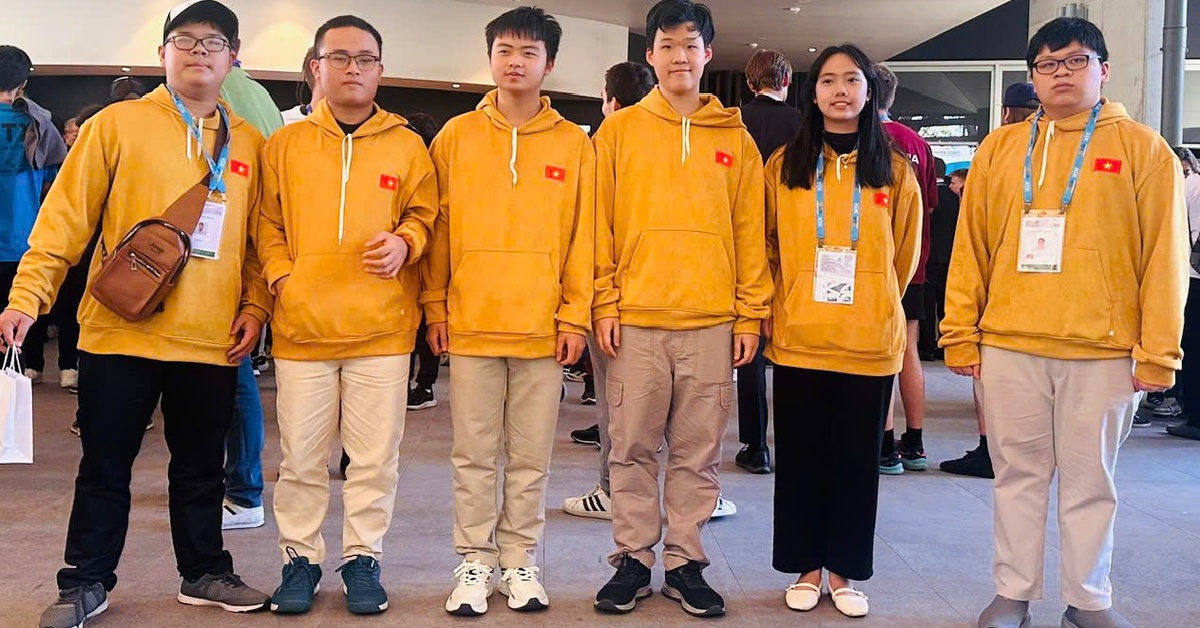 100% học sinh Việt Nam đoạt huy chương tại kỳ thi Olympic Toán quốc tế