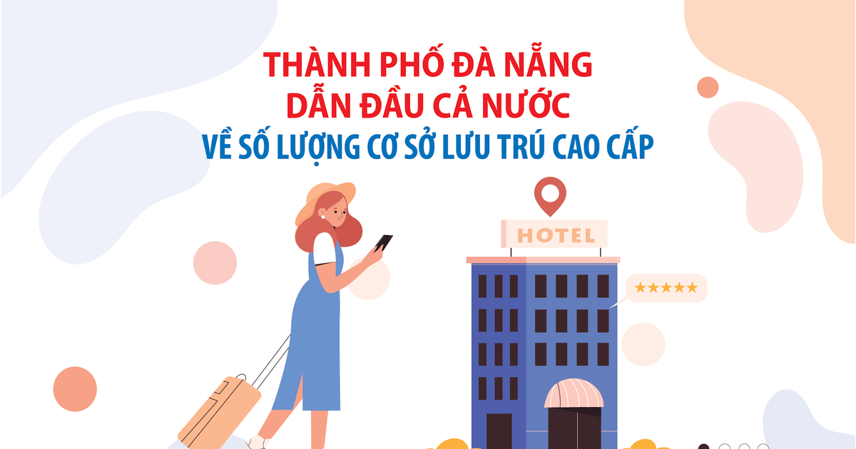 Thành phố Đà Nẵng dẫn đầu cả nước về số lượng cơ sở lưu trú cao cấp