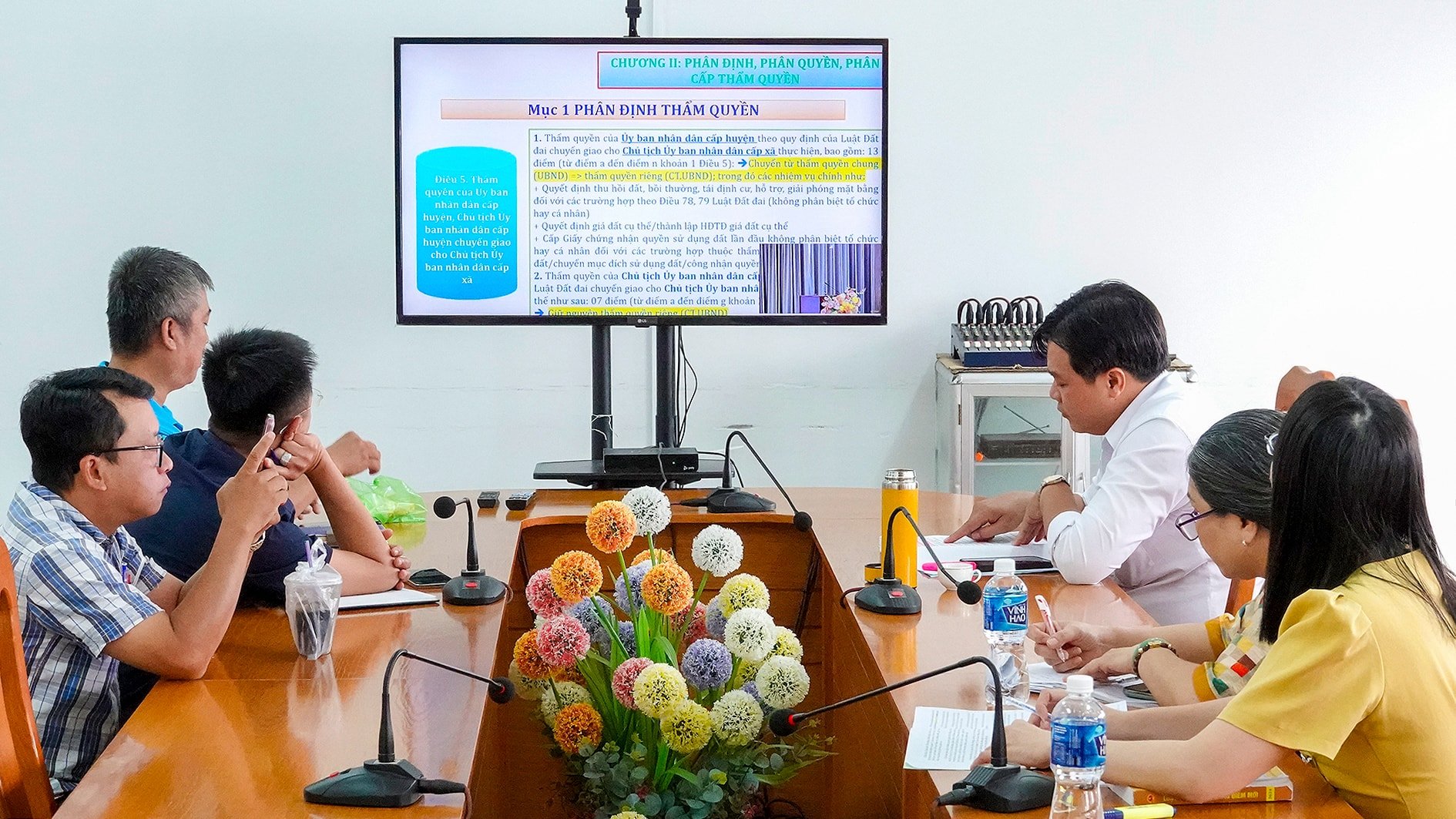 Điểm cầu phường Phú Thủy (Ảnh N. Lân) (2)