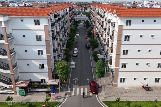 Một dự án nhà ở xã hội tại Hải Phòng.