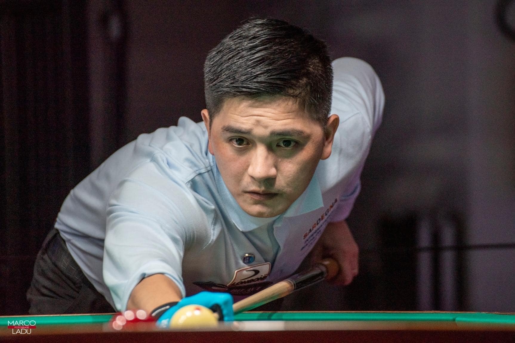 World Cup billiards: Liên tiếp tung sê-ri, cơ thủ Việt Nam thắng thuyết phục trận ra quân- Ảnh 1.