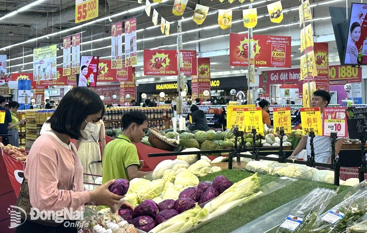Nhiều mặt hàng tiêu dùng tiếp tục được giảm thuế GTGT từ 10% xuống còn 8% đến hết năm 2026. Ảnh: Ngọc Liên