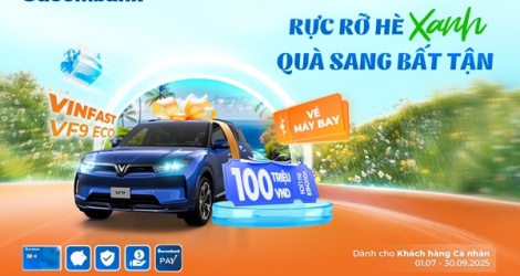 Sacombank ចាប់ផ្តើមរដូវក្តៅដ៏ត្រចះត្រចង់ជាមួយនឹងប្រូម៉ូសិនដ៏ទាក់ទាញជាច្រើន។