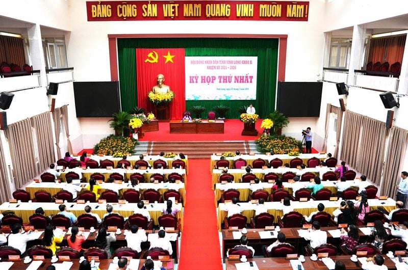 Quang cảnh kỳ họp.