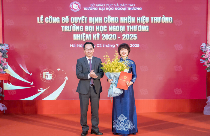 Sau 20 năm, Trường Đại học Ngoại thương lại có một nữ hiệu trưởng- Ảnh 1.