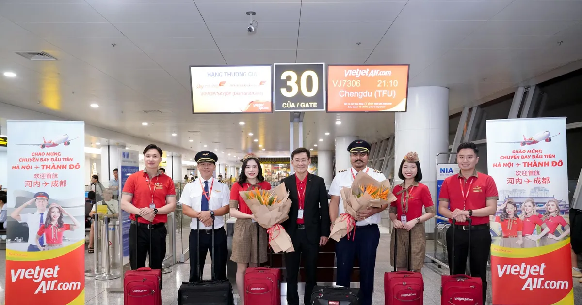 Thêm đường bay mới, đón hè rực rỡ cùng Vietjet tại Thành Đô (Trung Quốc)