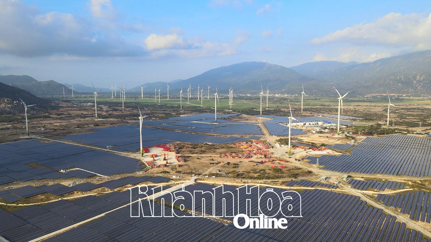 Renewable energy project area in Ninh Thuan (old). Photo: A.T