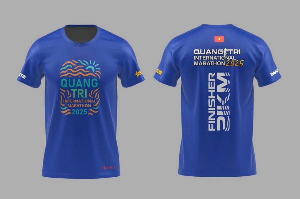 Quang Tri International Marathon 2025 công bố áo thi đấu và áo Finisher - 3
