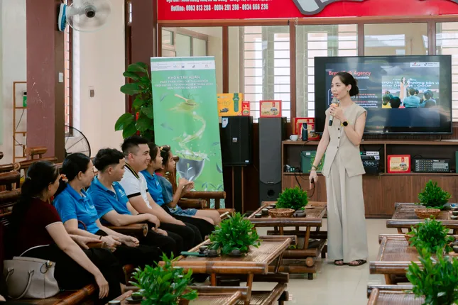 Thai Nguyen: Teebauern in La Bang mit der Freude, sich niederzulassen Foto 3