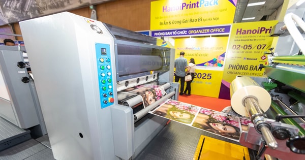 HanoiPrintPack 2025: Trình diễn các công nghệ, in ấn và đóng gói thông minh