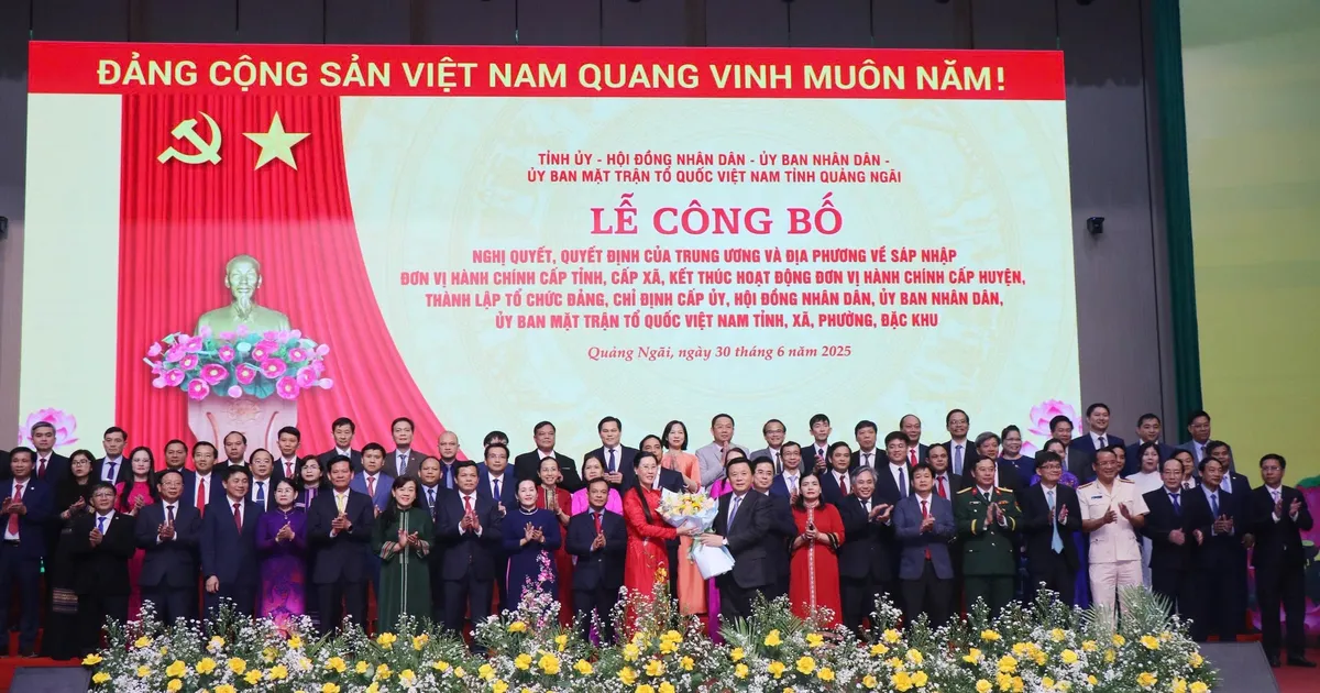Einzelheiten zu 96 Gemeinden, Bezirken und Sonderzonen der Provinz Quang Ngai ab dem 1. Juli 2025