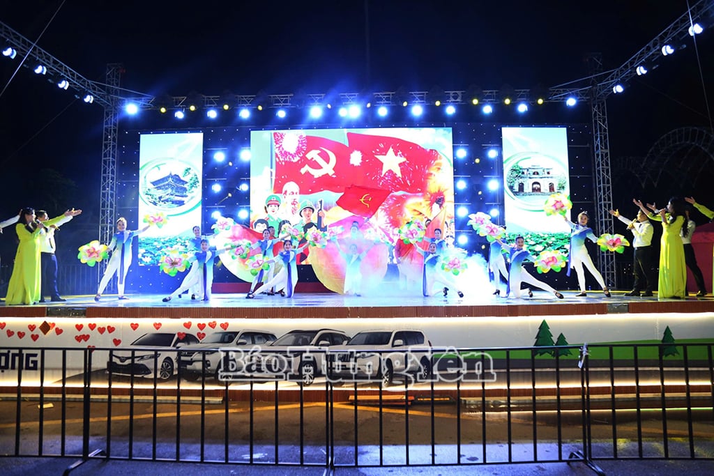 A performance at the program