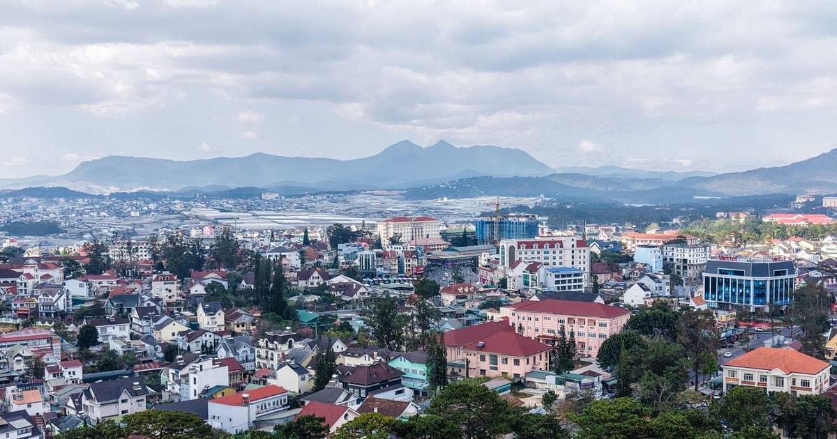 Approval of Da Lat central zoning plan