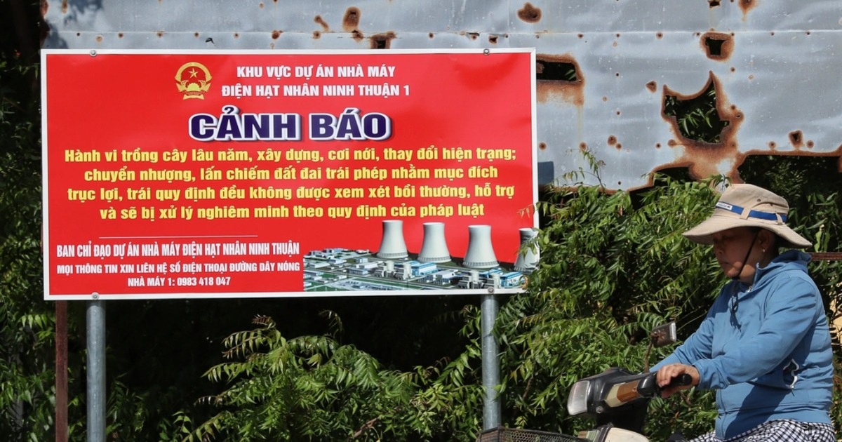 ភូមិឆ្នេរពីរនៅ Ninh Thuan បន្ទាប់ពីកន្លះឆ្នាំនៃដំណោះស្រាយដើម្បីចាប់ផ្តើមថាមពលនុយក្លេអ៊ែរ