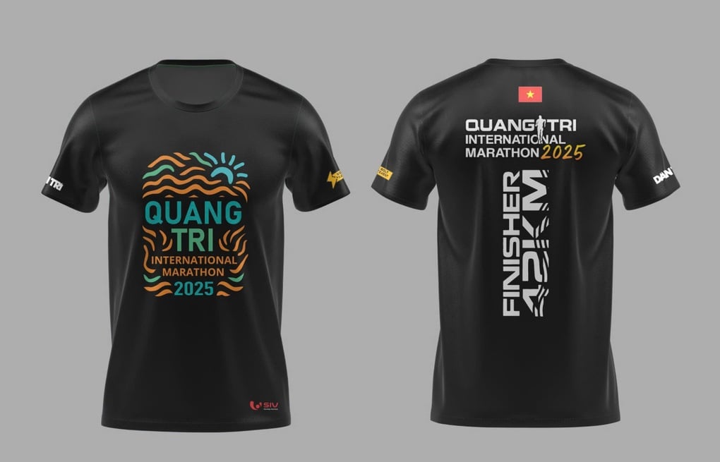 Quang Tri International Marathon 2025 công bố áo thi đấu và áo Finisher - 2