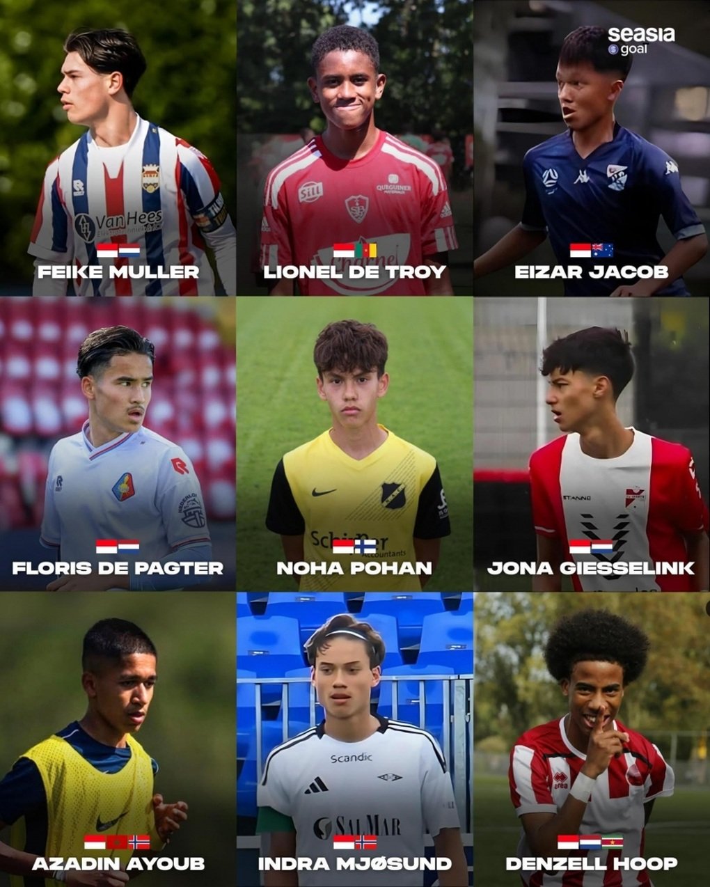 Gặp Brazil ở World Cup, U17 Indonesia nhờ cậy 9 cầu thủ nhập tịch - 1