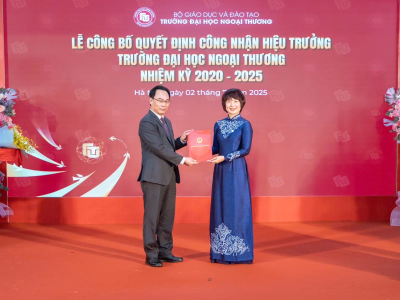 Trường ĐH Ngoại thương có tân Hiệu trưởng -0