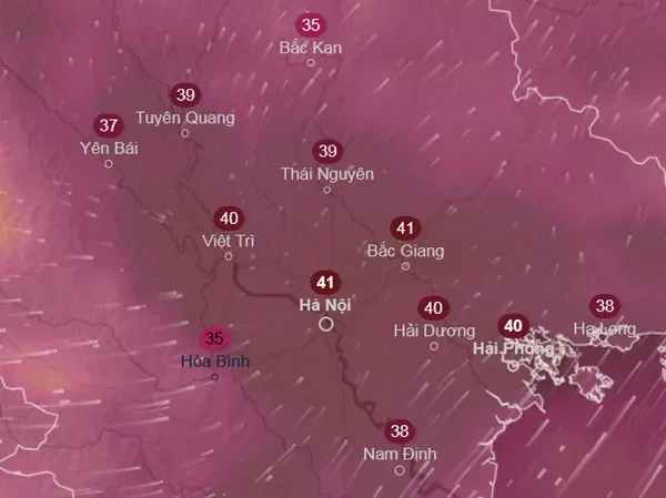 El norte está a punto de calentarse repentinamente después de las tormentas eléctricas, se pronostica que la temperatura en Hanoi alcanzará los 40 grados foto 2