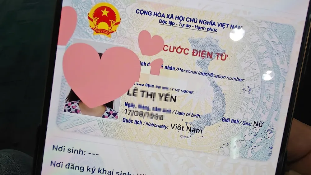 កុំបង្ហាញរូបភាពអត្តសញ្ញាណប័ណ្ណ VNeID របស់អ្នកនៅលើអ៊ីនធឺណិត។
