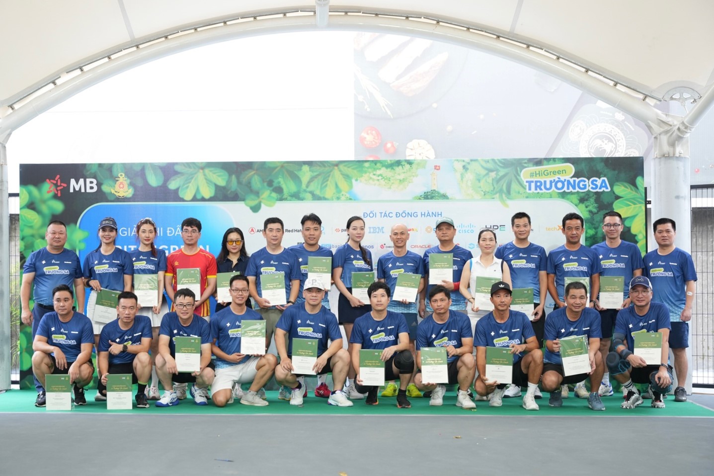 Tổ chức Giải Pickleball thiện nguyện gây quỹ HiGreen “Vì Trường Sa xanh” thu hút cộng đồng công nghệ