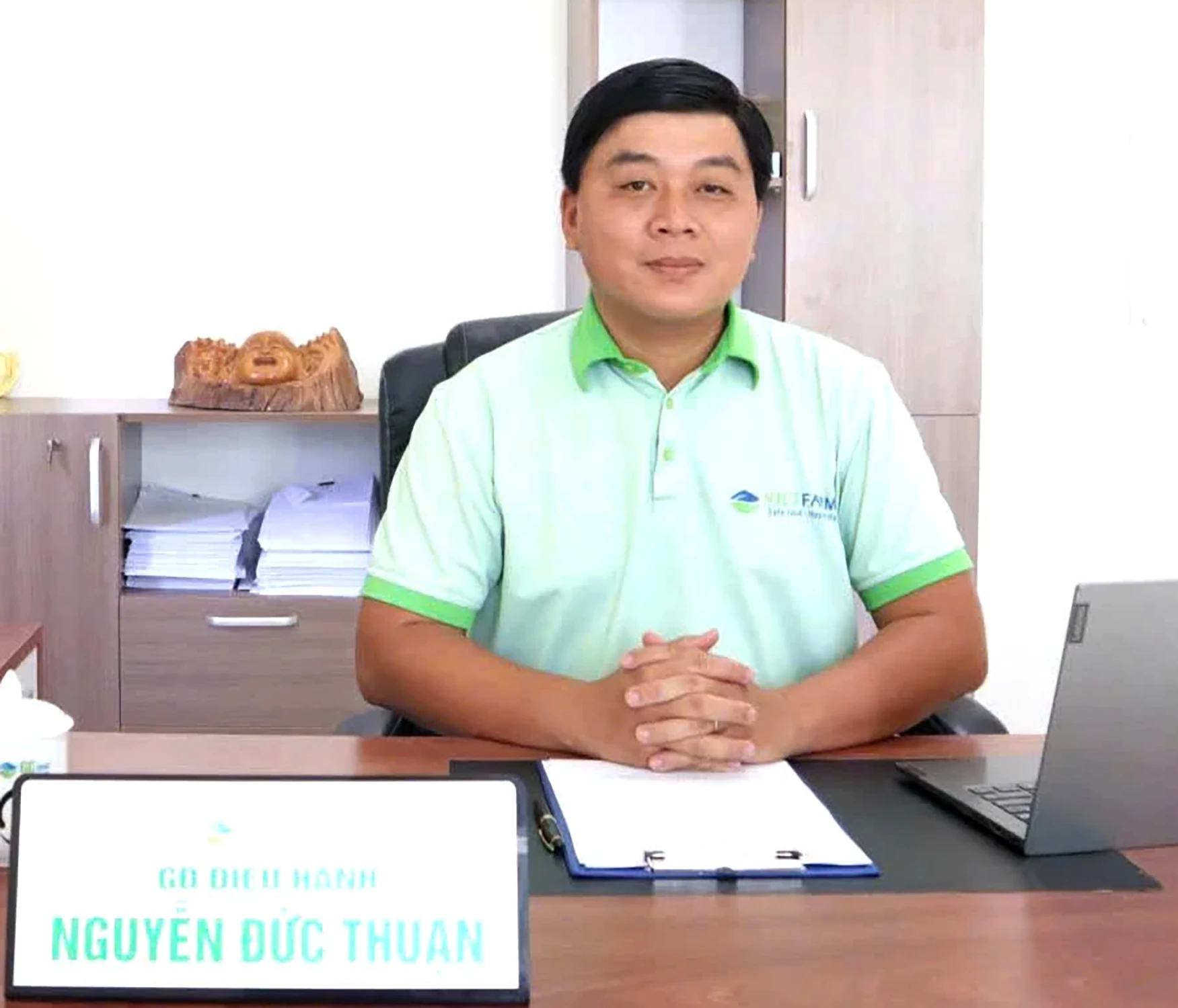 السيد نجوين دوك ثوان - مدير شركة Canh Dong Viet Food Joint Stock Company.