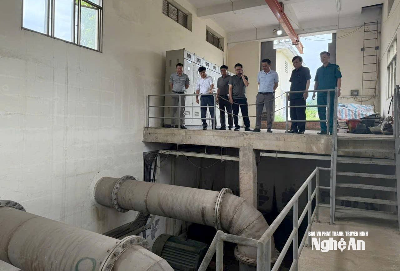 trạm bơm bến thủy và phía nam