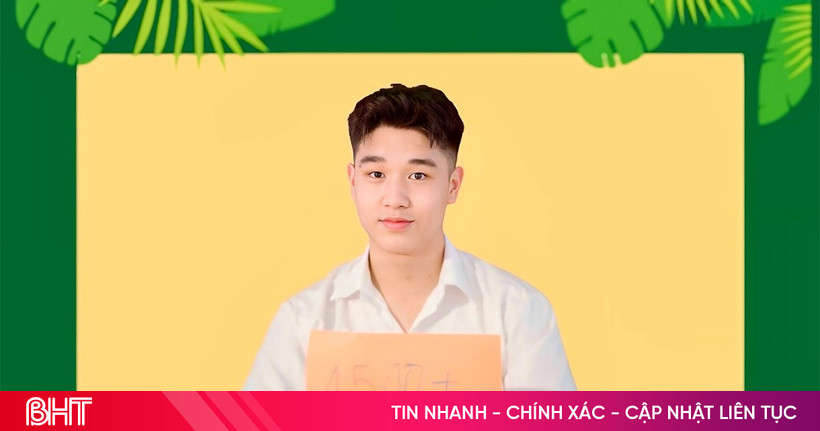Nam sinh miền núi Hà Tĩnh lọt top 1% thí sinh có điểm SAT cao nhất thế giới