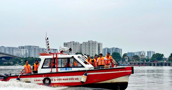 Hà Nội: Chủ động bảo đảm an toàn mùa mưa bão trên sông Hồng