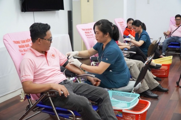 Blood donation connects the bridge of sharing between Vietnam and Thailand