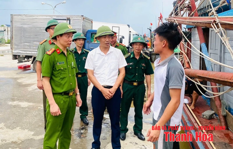 Công an Thanh Hóa chủ động phòng, chống cơn bão số 3