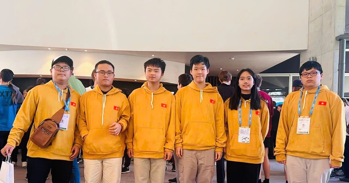 Học sinh Việt Nam thắng lớn với 6 huy chương tại Olympic Toán quốc tế
