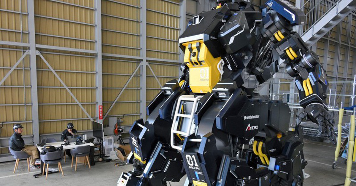 Le Japon développe un robot de sauvetage humanoïde géant