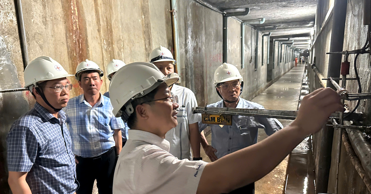 Bộ Công Thương kiểm tra an toàn hồ đập ở Công ty Thủy điện Sông Bung