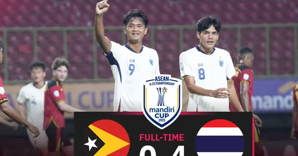ក្រុម​ជម្រើស​ជាតិ​ថៃ​បង្ហាញ​ជំហរ​ខ្លួន​ក្នុង​ការ​ប្រកួត​ពាន​រង្វាន់ U23 អាស៊ីអាគ្នេយ៍​ឆ្នាំ ២០២៥