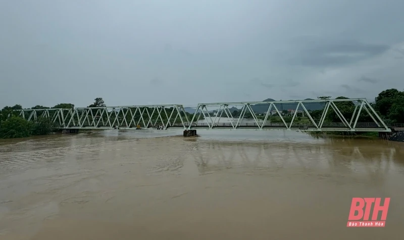 Từ ngày 21 đến 25/7, cảnh báo xuất hiện lũ trên các sông ở Thanh Hóa